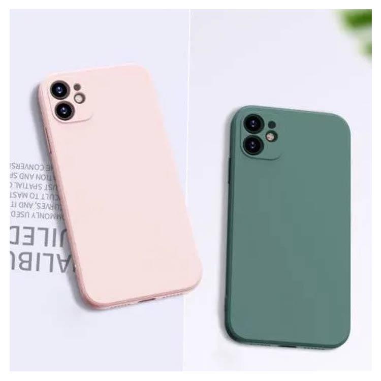 送料無料 全9色 iPhone 12 12Pro 12mini シリコン ケース スマホカバー スクエア フルカバー カメラレンズ保護 カバー SE2 |  | 17