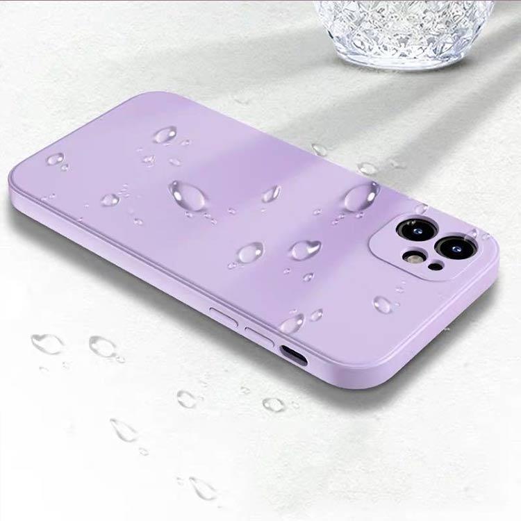 送料無料 全9色 iPhone 12 12Pro 12mini シリコン ケース スマホカバー スクエア フルカバー カメラレンズ保護 カバー SE2 |  | 04