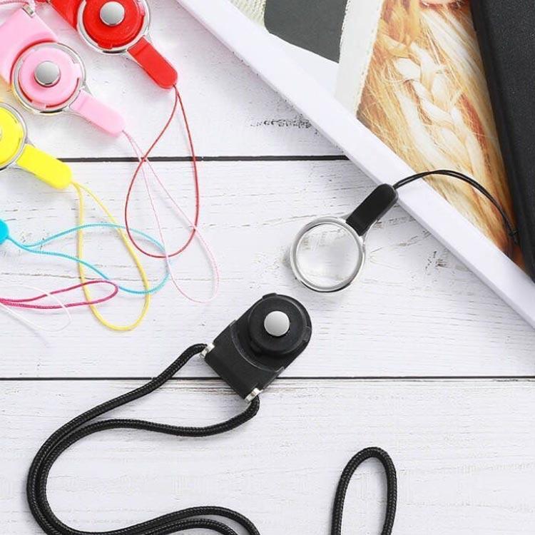 送料無料 ワンタッチで着脱 2WAY ネックストラップ ロングストラップ スマホ 携帯 リングストラップ 落下防止 スマホリング 首掛け 社員証 IC |  | 02