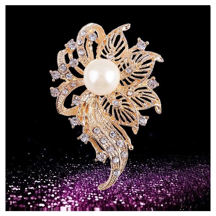 パールブローチ コサージュ キラキラ レディース 大人っぽい シンプル かわいい おしゃれ プレゼント 大人カジュアルなアクセサリー 送料無料 女性 |  | 17