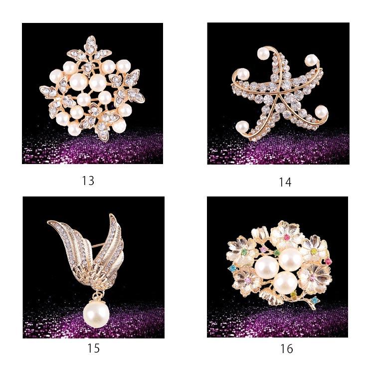 パールブローチ コサージュ キラキラ レディース 大人っぽい シンプル かわいい おしゃれ プレゼント 大人カジュアルなアクセサリー 送料無料 女性 |  | 09