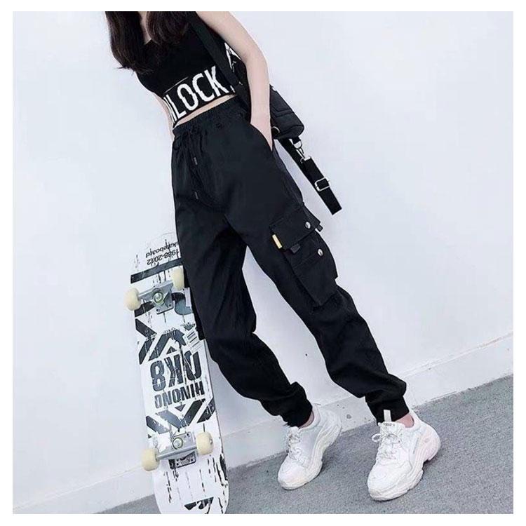 カーゴパンツ レディース 夏 薄手 ロングパンツ ジョガーパンツ 九分丈 パンツ ゆったり 大きいサイズ カジュアルパンツ ハイウエスト ウエストゴム |  | 16