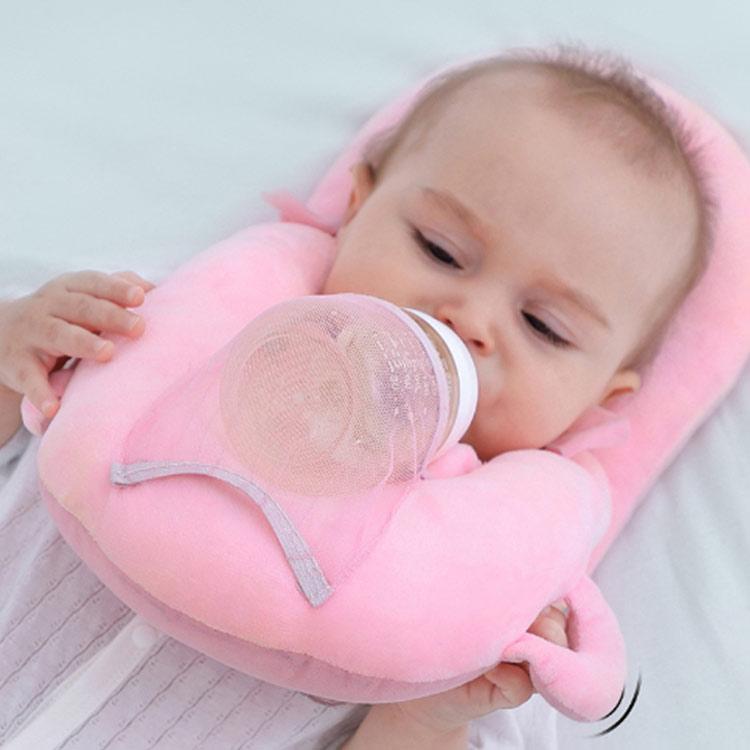 赤ちゃん 授乳 クッション 哺乳瓶 サポート ハンズフリー授乳 クッション 枕 ピロー 哺乳瓶ホルダー 新生児 セルフミルク 双子 育児グッズ ベビー |  | 01