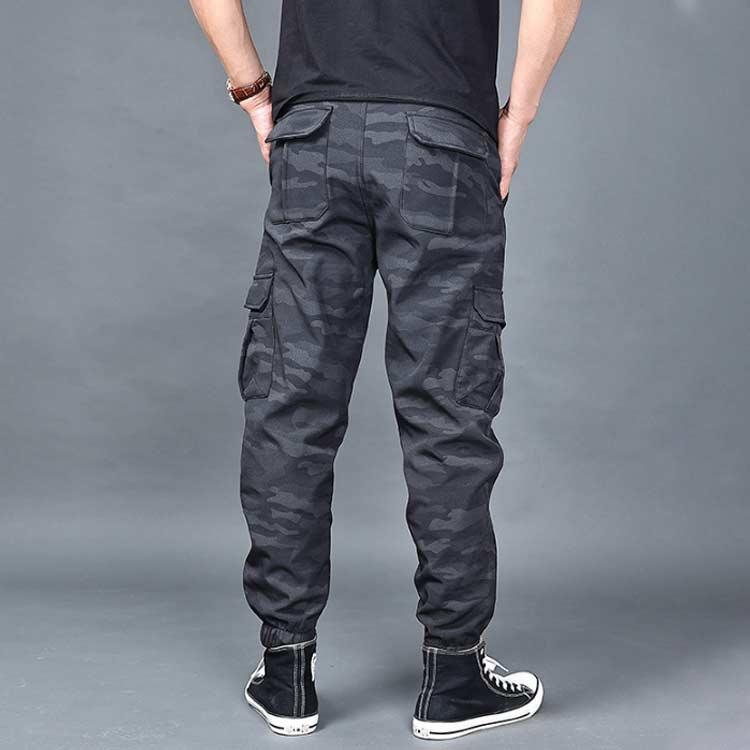 カーゴパンツ メンズ 春秋 無地 迷彩柄 イージーパンツ ミリタリー ワークパンツ ゴルフ スポーツウェア ウエストゴム 長ズボン 裾絞り ボトムス |  | 01