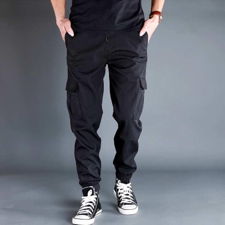 カーゴパンツ メンズ 春秋 無地 迷彩柄 イージーパンツ ミリタリー ワークパンツ ゴルフ スポーツウェア ウエストゴム 長ズボン 裾絞り ボトムス |  | 02