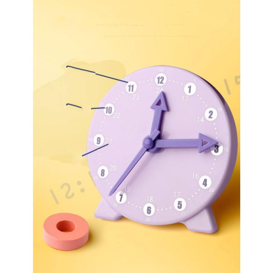 算数 時間 時計型教材 知育 知育玩具 おもちゃ プレゼント 学研 時計 とけい 読み方 入学準備 入園準備 子供 入園 入学 時 分 秒 おもちゃ｜will-style｜15