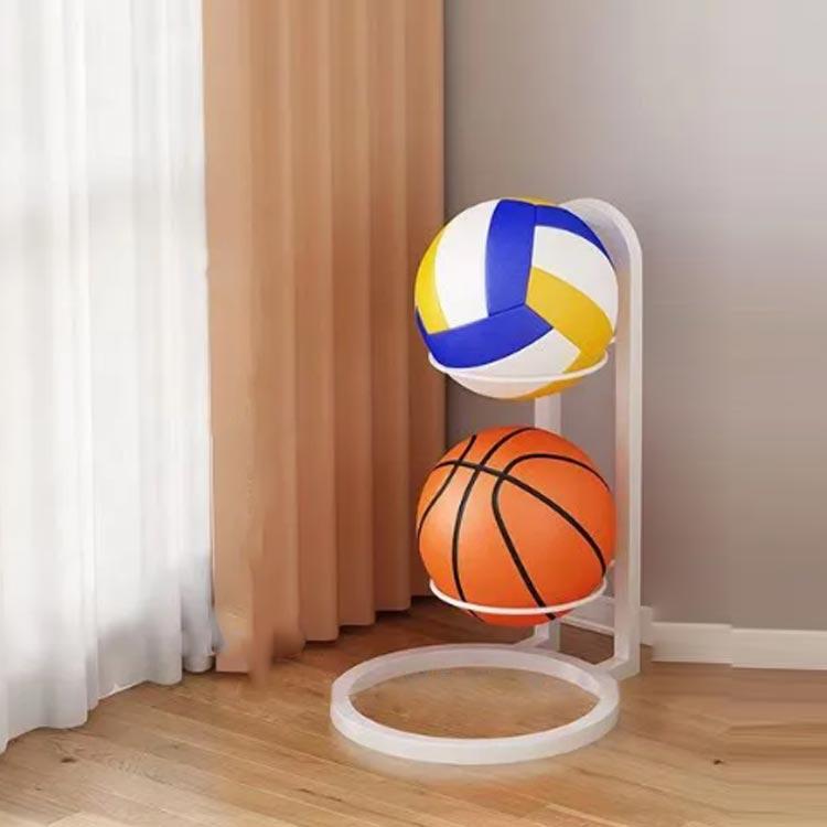 サッカー ボール 収納 玄関 ボールスタンド ボールラック 玄関収納 片付け 2段 3段 サッカーボール 収納 カゴ 片付けラック ボール整理カゴ 省 |  | 03