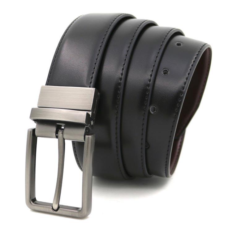 ベルト ビジネス 紳士 回転式ベルト 幅約3.3cm メンズベスト 本革 牛革ベスト 父の日 プレゼント 幅ひろ リバーシブル |  | 02