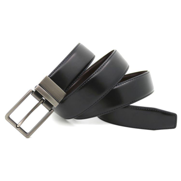 ベルト ビジネス 紳士 回転式ベルト 幅約3.3cm メンズベスト 本革 牛革ベスト 父の日 プレゼント 幅ひろ リバーシブル |  | 03