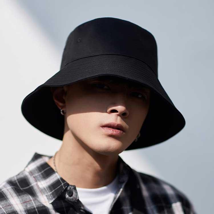 キャップ バケットハット メンズ 帽子 つば広 8cm 日除け帽子 レディース キャップ ハット 日よけ 無地 シンプル おしゃれ 綿 大きサイズ 男 |  | 01