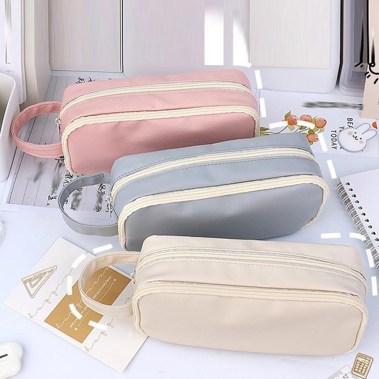 筆箱 ペンケース 可愛い おしゃれ 韓国風 60本ペン収納可 高校生 中学生 多機能 筆入れ 大容量 シンプル ふでばこ ふで箱 小学生 男の子 女の |  | 02