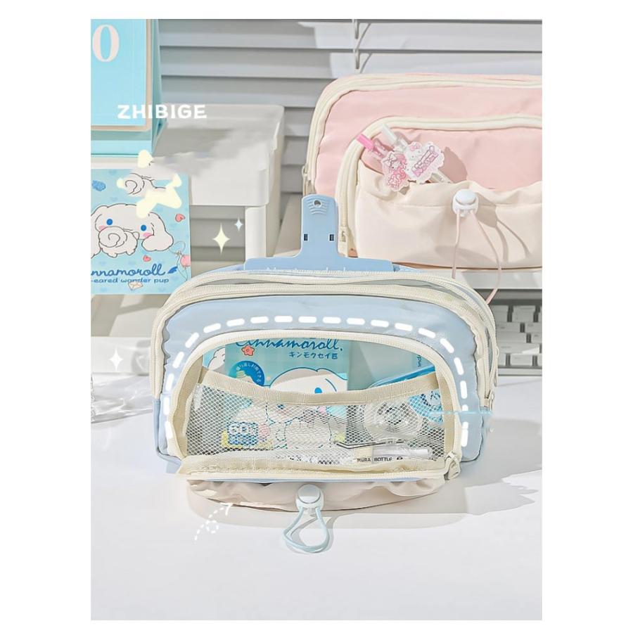 筆箱 おしゃれ 可愛い ペンケース 大容量 文房具 収納袋 100本入れ可 ふで箱 可愛い おしゃれ 韓国風 高校生 中学生 多機能 ペンホルダー シ |  | 12