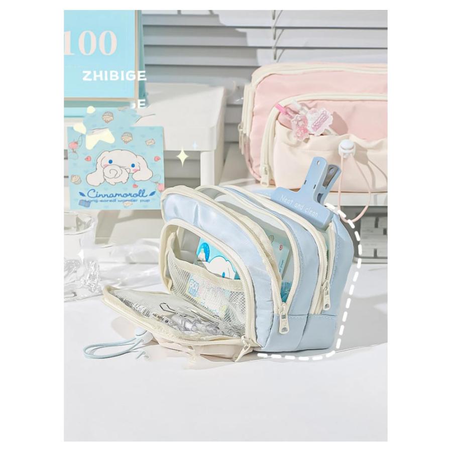 筆箱 おしゃれ 可愛い ペンケース 大容量 文房具 収納袋 100本入れ可 ふで箱 可愛い おしゃれ 韓国風 高校生 中学生 多機能 ペンホルダー シ |  | 14