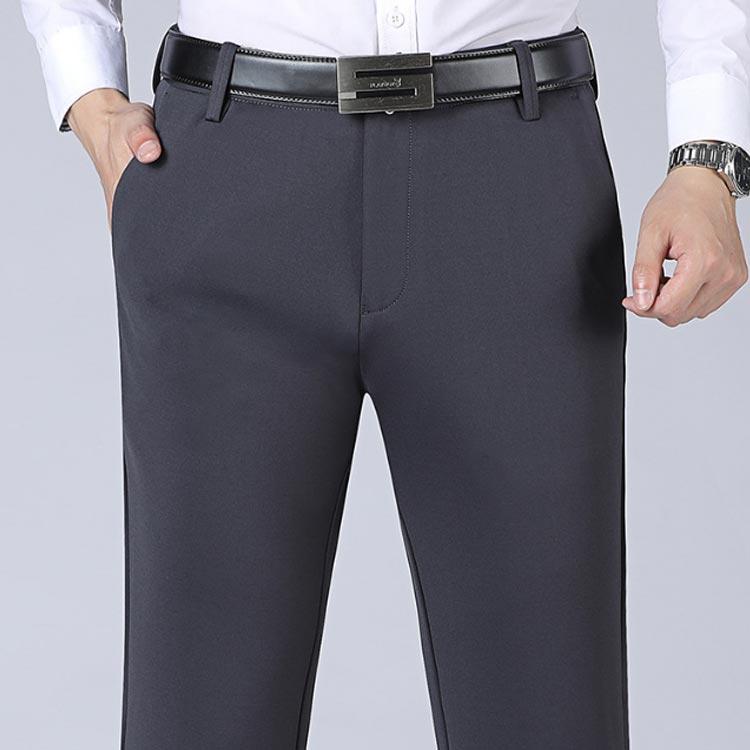 アイスシルクスラックス ストレッチパンツ メンズ スラックス パンツ ひんやり 接触冷感 夏用 ビジネスパンツ ノーアイロン 長ズボン 男性 父の日 |  | 04