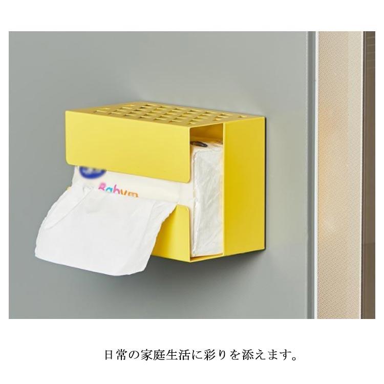 透かし彫り マグネット ティッシュケース ティッシュボックス コンパクト 収納 掛け ボックスティッシュケース 母の日 プレゼント テイッシュ ホルダ |  | 13
