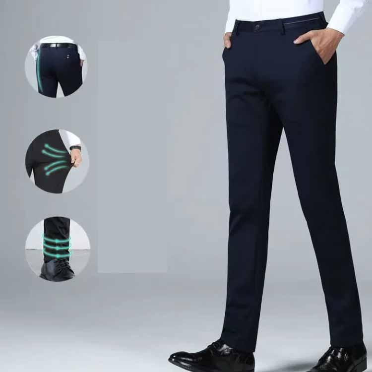 スーパーストレッチ スラックス 夏用 冷感 ノーアイロン スリム メンズ ストレッチパンツ 長ズボン ローライズ 洗える ウォッシャブル 美脚 ビジネ |  | 02