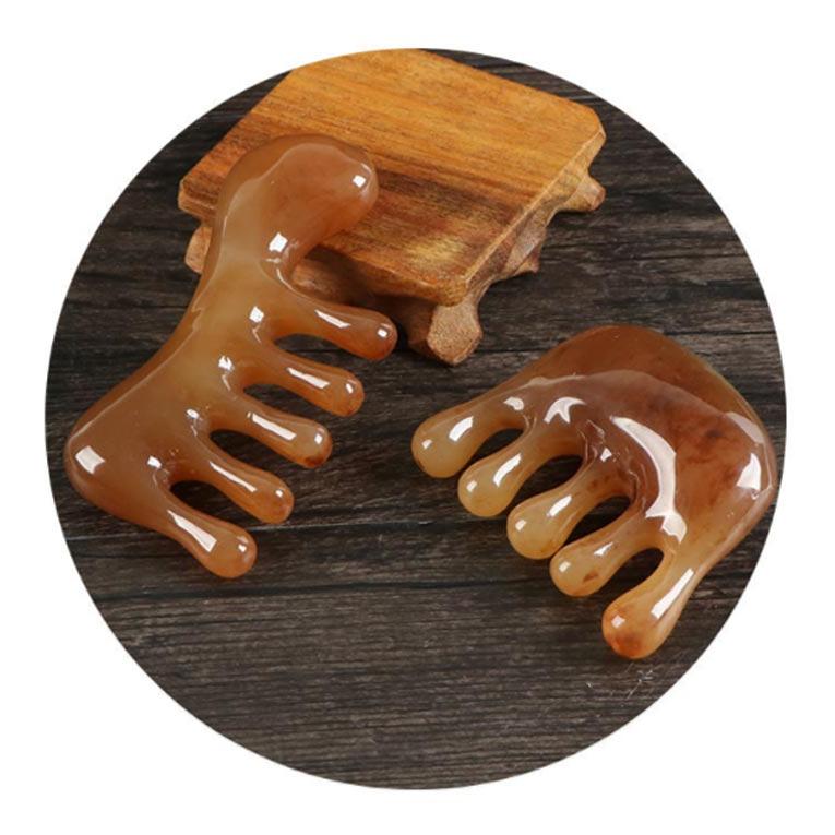 天然牛角 頭皮マッサージ スカルプケア 頭皮ケア マッサージャー くし 櫛 ヘアケア リフトアップ リラックス 美容グッズ さらさら 髪 艶 艶髪 |  | 08