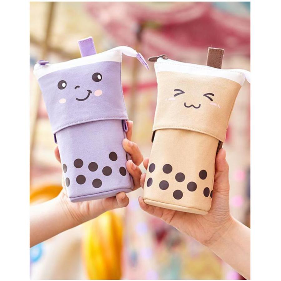 縦型 ペンケース 大容量 筆箱 高校生 ペンポーチ 自立スタンド型 文房具 2WAY スライド式 ペン立て かわいい おしゃれ 小学生 中学生 大学生 |  | 09