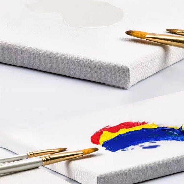 キャンバスボード 10枚セット 25×25cm 20cm 15cm 10cm 正方形 絵画ボード キャンバス 綿 中目 木製フレーム 油彩?アクリル兼 |  | 02