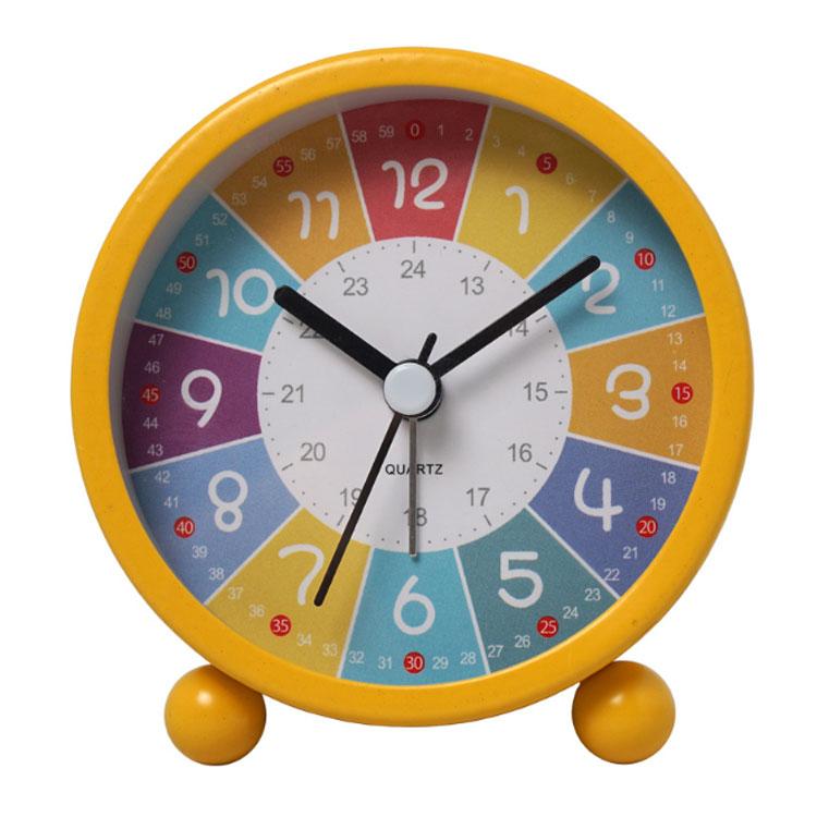 子供 知育目覚まし時計 目覚まし時計 アラーム 学生 寝室 かわいい おしゃれ 卓上時計 ライト 置き時計 大音量 時計 目覚まし めざまし時計 知育 |  | 01