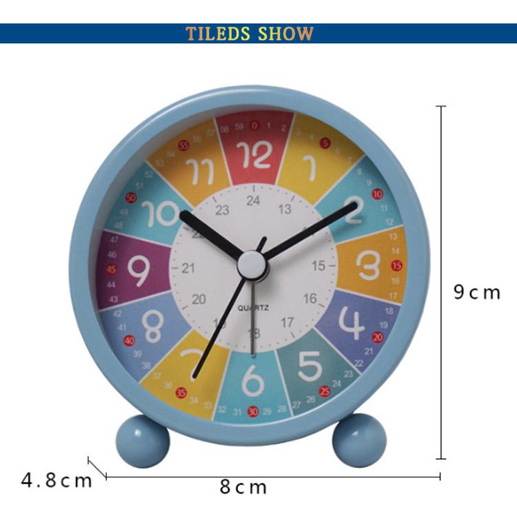 子供 知育目覚まし時計 目覚まし時計 アラーム 学生 寝室 かわいい おしゃれ 卓上時計 ライト 置き時計 大音量 時計 目覚まし めざまし時計 知育 |  | 08