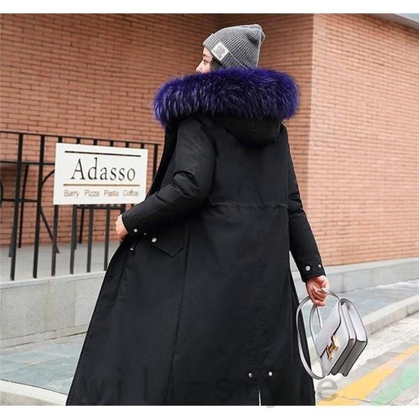 ボアロングコート韓国オルチャン原宿ストリートファーパーカー派手きれいめカラーかわいい40代30代冬アウターレディース｜will-style｜06