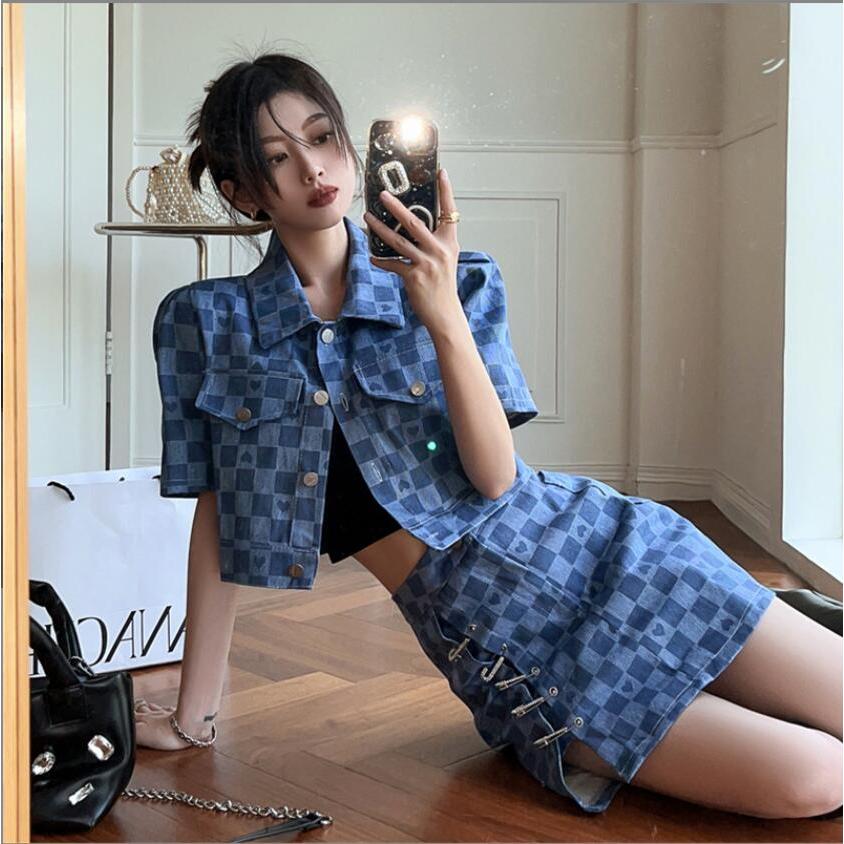 チャイナワンピース韓国オルチャンストリートチェック柄半袖派手原宿系v系個性チュニック2点セット Joy 34yeagp5 Will Style 通販 Yahoo ショッピング