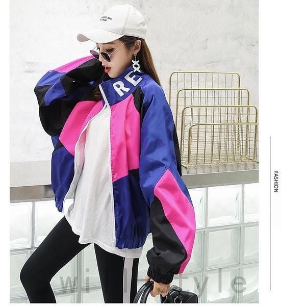 ナイロンジャケット韓国ダンス衣装HIPHOP原宿オルチャンストリート