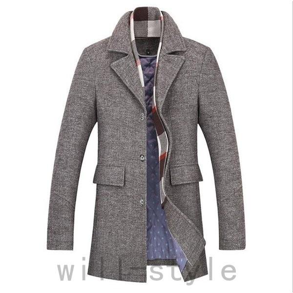 格安人気 チェスターコートメンズ大きいサイズアウター無地トレンチコートメンズロング丈通勤秋冬 Lab Uctp0cik Will Style 通販 Yahoo ショッピング 安い Lewisfamilyinsurance Com