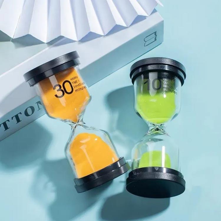 タイマー キッチンタイマー 砂時計 おしゃれ 1分 3分 5分 10分 15分 30分 子ども 学習 料理 デジタルタイマー カウントダウン 転倒防止 |  | 03