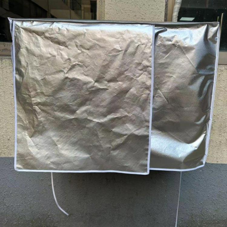 エアコン 室外機カバー 2枚セット 室外機用 日よけ 防水 防塵 ワイドサイズ 保護カバー 省エネ 遮熱 耐熱 反射 遮熱シート 取り外し不要 撥水 |  | 02