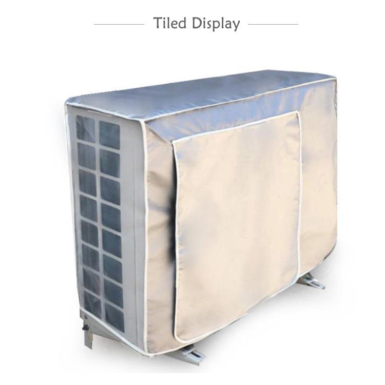 エアコン 室外機カバー 2枚セット 室外機用 日よけ 防水 防塵 ワイドサイズ 保護カバー 省エネ 遮熱 耐熱 反射 遮熱シート 取り外し不要 撥水 |  | 06