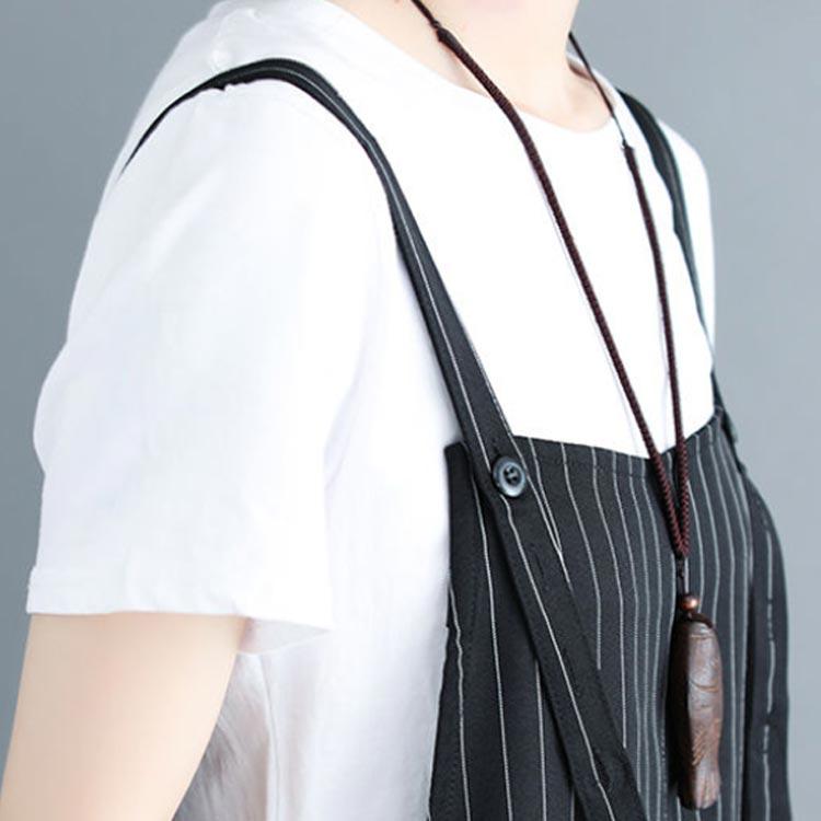 サロペットパンツ レディース サロペット パンツ 夏 ボーダー 大きサイズ ゆったり 七分丈 着痩せ ワイドパンツ ボトムス オールインワン オーバー |  | 01