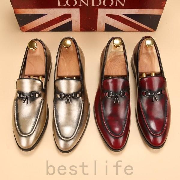 史上一番安い シューズ メンズ ローファー ビジネス ヴィンテージ スリッポンローファーメンズシューズビジネスシューズドライビングシューズ革靴学生靴紳士靴タッセルレザーローカットお洒落 Www Threeriversofs Com