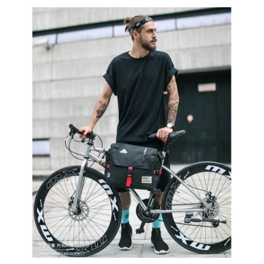 メッセンジャーバッグ 大容量 ショルダーバッグ カバン メンズ レディース ボディーバッグ ワンショルダー 斜めがけ 肩掛け バッグ 防水 軽量 ファ |  | 12