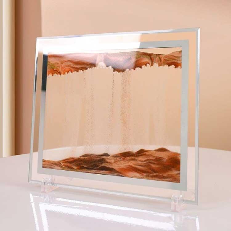 サンドピクチャー 砂絵 置き型 アート サンドアート スタンド付き インテリア 砂 流砂絵 流れる 砂絵時計 絵画 おしゃれ 綺麗 ユニーク お洒落 |  | 02