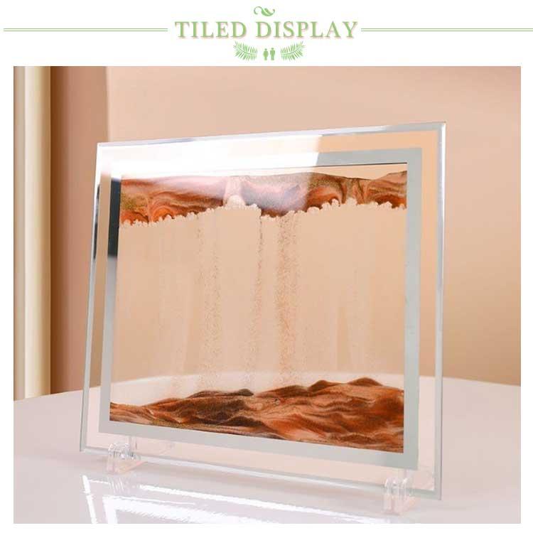 サンドピクチャー 砂絵 置き型 アート サンドアート スタンド付き インテリア 砂 流砂絵 流れる 砂絵時計 絵画 おしゃれ 綺麗 ユニーク お洒落 |  | 08