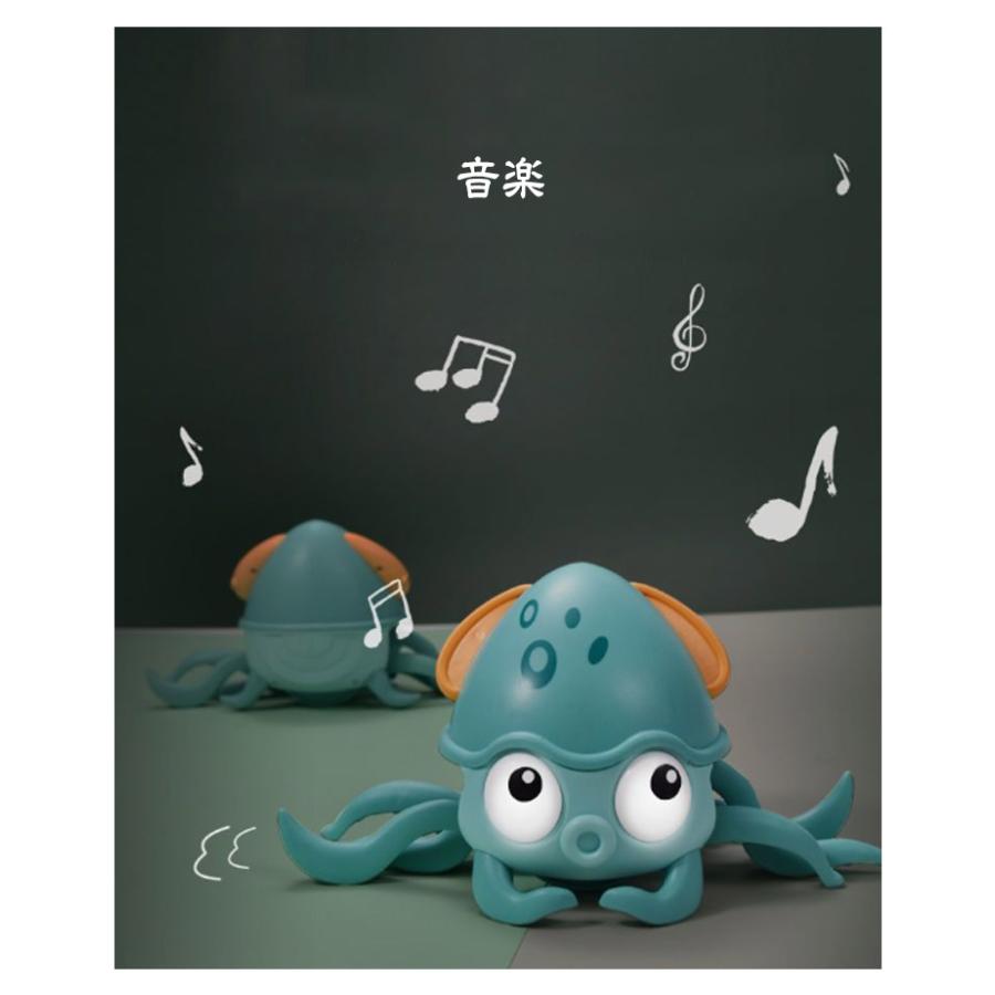 カニおもちゃ 電気カニ 子供向け ハイハイカニおもちゃ カニ タコ 走れ