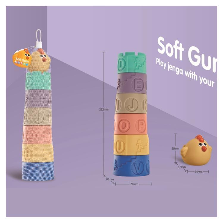 子供 知育玩具 音が鳴る ブロック 積み木セット 音の出るおもちゃ 赤ちゃん 積み木 柔らかい お風呂遊び 数字 動物 寅年 虎 牛 男の子 女の子 |  | 14