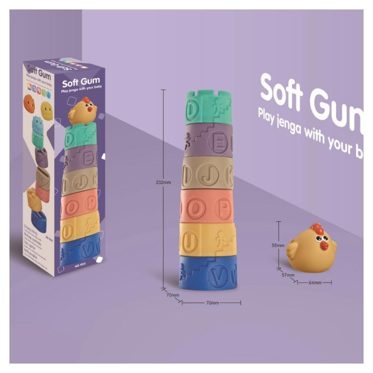 子供 知育玩具 音が鳴る ブロック 積み木セット 音の出るおもちゃ 赤ちゃん 積み木 柔らかい お風呂遊び 数字 動物 寅年 虎 牛 男の子 女の子 |  | 18