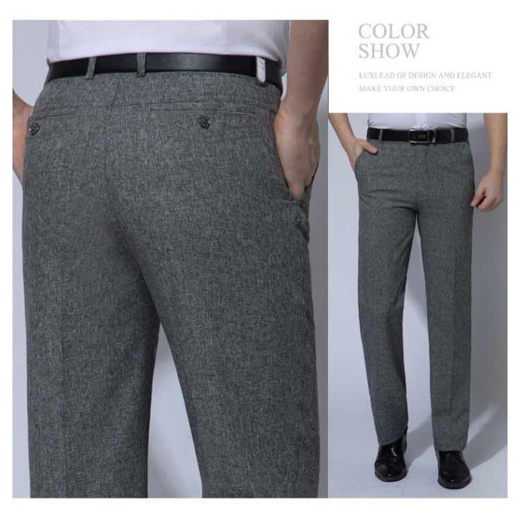 麻 パンツ メンズ スラックス リネン ストレートパンツ スリム 春夏 薄手 涼しい カジュアルパンツ ロングパンツ ズボン 麻パンツ 亜麻 シニア |  | 12