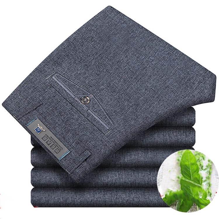 麻 パンツ メンズ スラックス リネン ストレートパンツ スリム 春夏 薄手 涼しい カジュアルパンツ ロングパンツ ズボン 麻パンツ 亜麻 シニア |  | 03