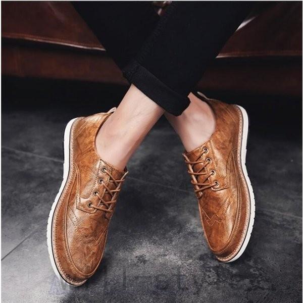 高級ブランド シューズ メンズ カジュアルシューズ 滑り止め 通気 紳士 メンズビジネスシューズ革靴プレーントゥ紳士靴フォーマルシューズ快適靴歩きやすい通勤リクエスト無地ハイカットシューズalohamahalo Www Threeriversofs Com