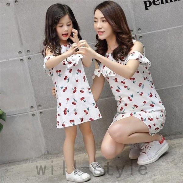 50 Off ママ娘さん親子お揃い親子ペアワンピース子ども服夏物メンズレディースキッズペアルック親子服家族旅行キッズ大人プレゼントalohamahalo Materialworldblog Com