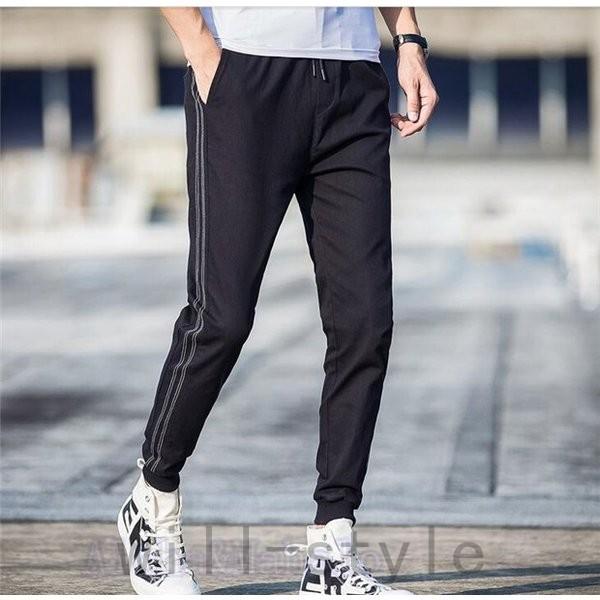 サルエルパンツメンズジョガーパンツスウェットパンツボトムス美脚スキニーチノパンスウェットパンツ細身大きいサイズ通勤alohamahalo 送料無料 即納