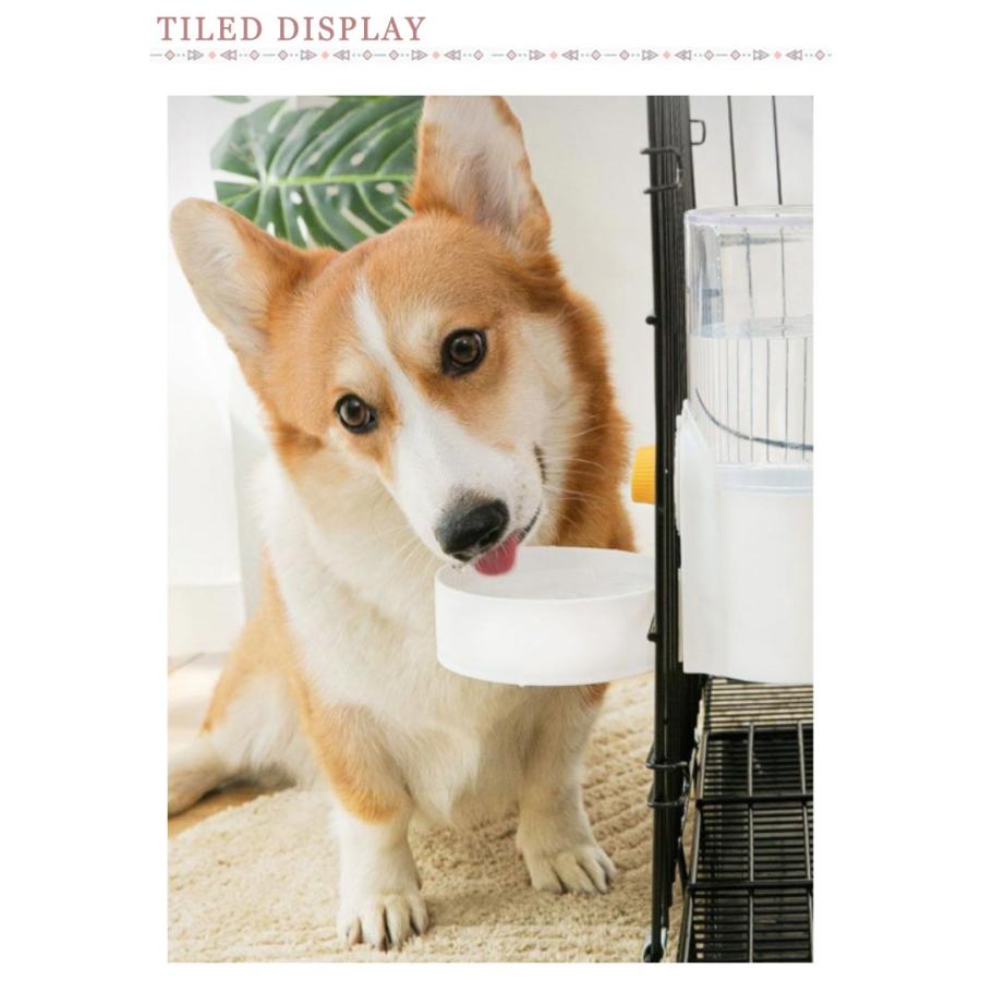 2点セット ペット用 自動給餌器 自動給水器 猫 中小犬用 小鳥 給水 給水器 給餌 食器 イヌ いぬ ネコ用 ねこ用犬 食器 猫 食器 ペット お留 |  | 07
