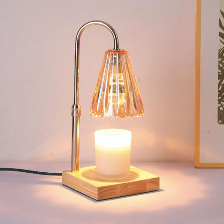 キャンドルウォーマー タイマー付き 高さ調整可能 無段階調光 アロマキャンドル キャンドルウォーマーランプ アロマランプ キャンドルランプ 木製 ラン |  | 02