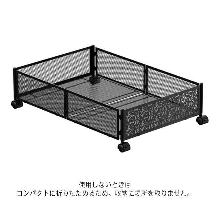 ベッド下収納 ラック キャスター付き ベッド下 収納ボックス 衣類収納 布団収納 ベッド下 収納ラック 収納ケース ベッド下 衣装ケース 折り畳み コ |  | 12