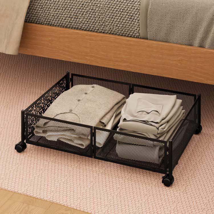 ベッド下収納 ラック キャスター付き ベッド下 収納ボックス 衣類収納 布団収納 ベッド下 収納ラック 収納ケース ベッド下 衣装ケース 折り畳み コ |  | 03