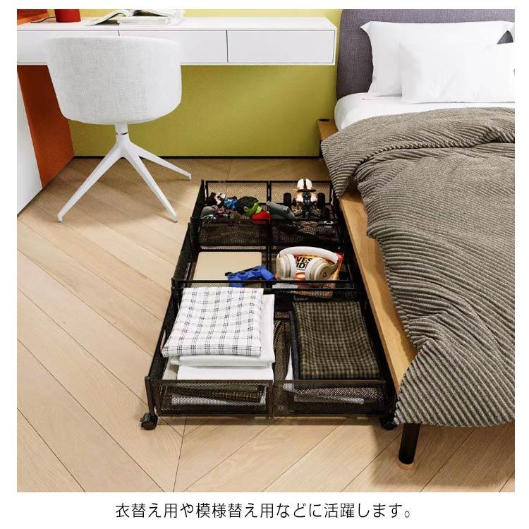 ベッド下収納 ラック キャスター付き ベッド下 収納ボックス 衣類収納 布団収納 ベッド下 収納ラック 収納ケース ベッド下 衣装ケース 折り畳み コ |  | 08